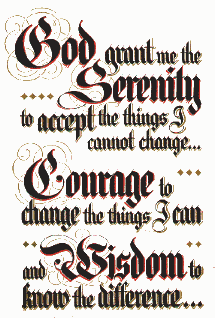Serenity Prayer Serenity Prayer