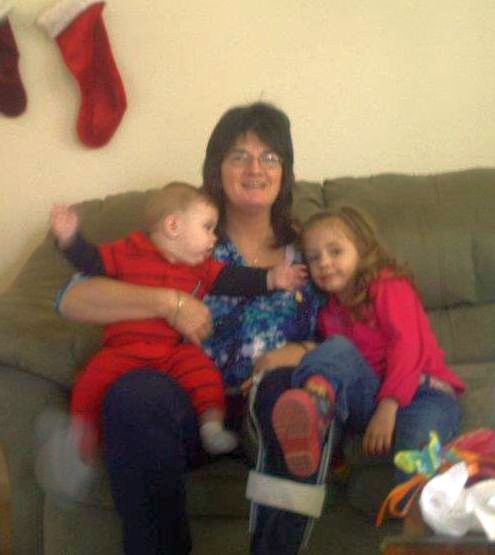Valerie Jo Smith and her Grandchildren