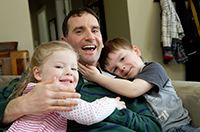 Michael Coss and His Twins